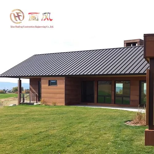 Atap Anjung Logam Jahitan Berdiri