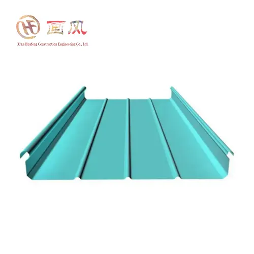 Mengunci Panel Bumbung Logam